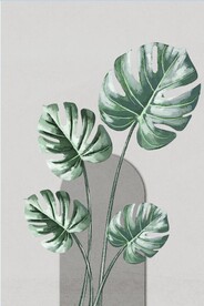 装饰画 绿叶
