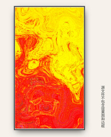 抽象油画