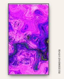 餐厅抽象画