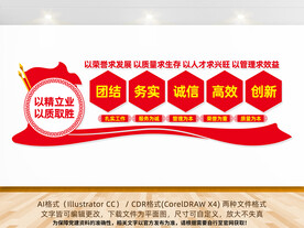 企业质量文化墙npmz