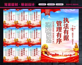 城管展板