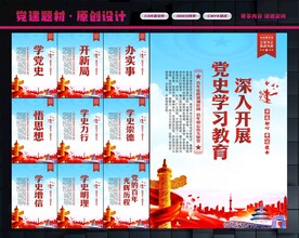 学党史展板