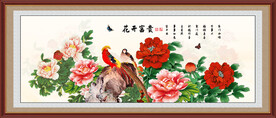 花开富贵牡丹图