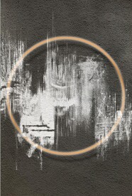 侘寂风光影抽象装饰油画