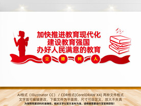 教育强国文化墙