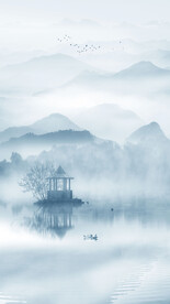 意境山水画