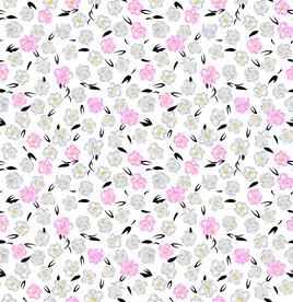 数码小碎花小红花