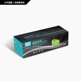 KN95鱼形口罩包装
