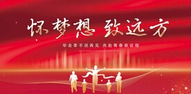 毕业展板