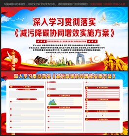 减污降碳协同增效实施方案