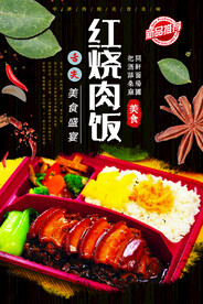 红烧肉饭