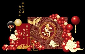 寿宴背景