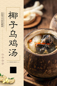 椰子乌鸡汤