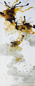 轻奢装饰画 抽象油画 水彩画