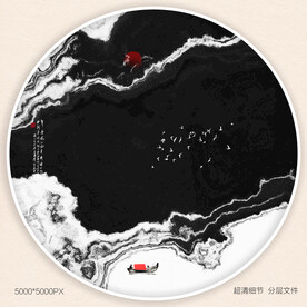 水墨禅意