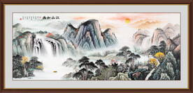 国画山水