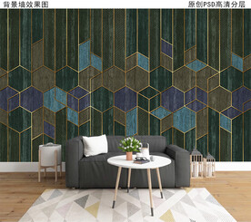 现代简约几何壁纸