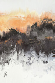 轻奢手绘抽象油画装饰画