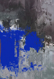 抽象油画装饰画轻奢手绘极简画