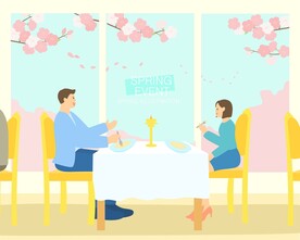 春天插画