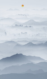 意境山水画