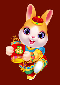 兔年门贴