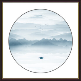 新中式山水画