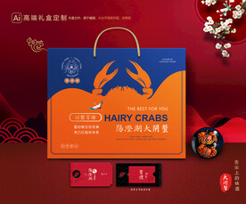 大闸蟹包装 螃蟹礼盒