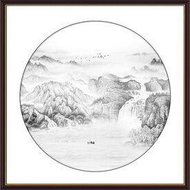 意境山水画