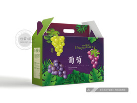 葡萄水果箱 平面图