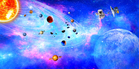 宇宙星球星空背景