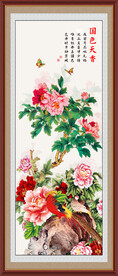 花开富贵牡丹图