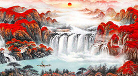 山水国画