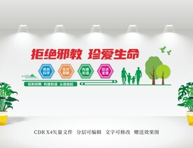 反邪教文化墙