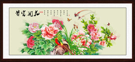 花开富贵牡丹图