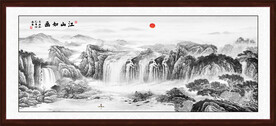 国画山水