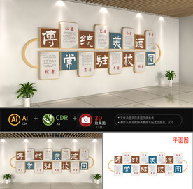 传统美德文化墙