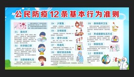 公民防疫基本行为准则