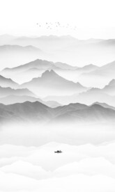 意境山水画