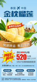 金枕榴莲海报