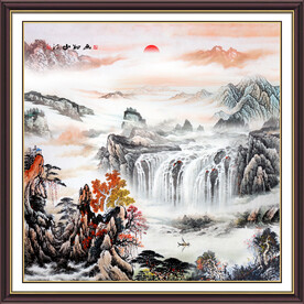 国画山水