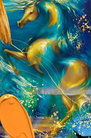 马油画玄关