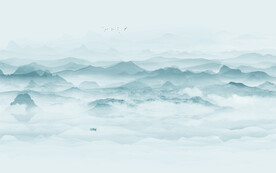 新中式山水画