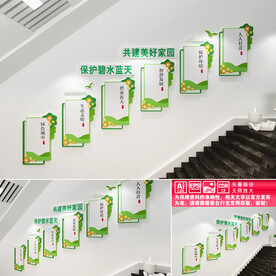 保护环境文化墙