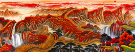 国画长城