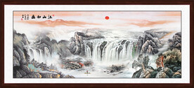 源远流长国画山水