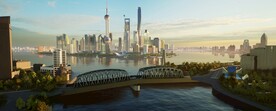 上海外滩陆家嘴