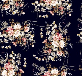 黑色玫瑰花