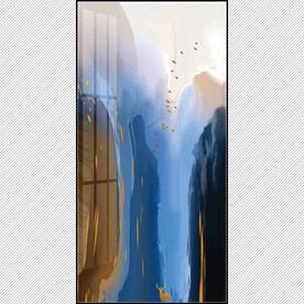 山水抽象画