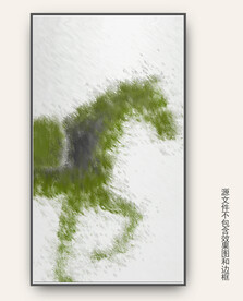 马客厅装饰画